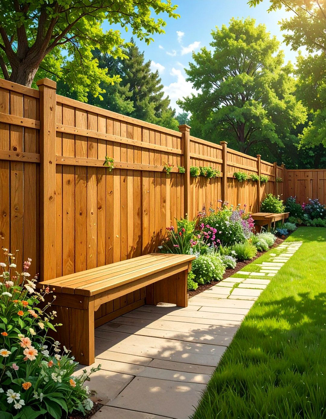 30 Private Deck Fence Ideas for a Secluded Backyard - We Love Home Blog