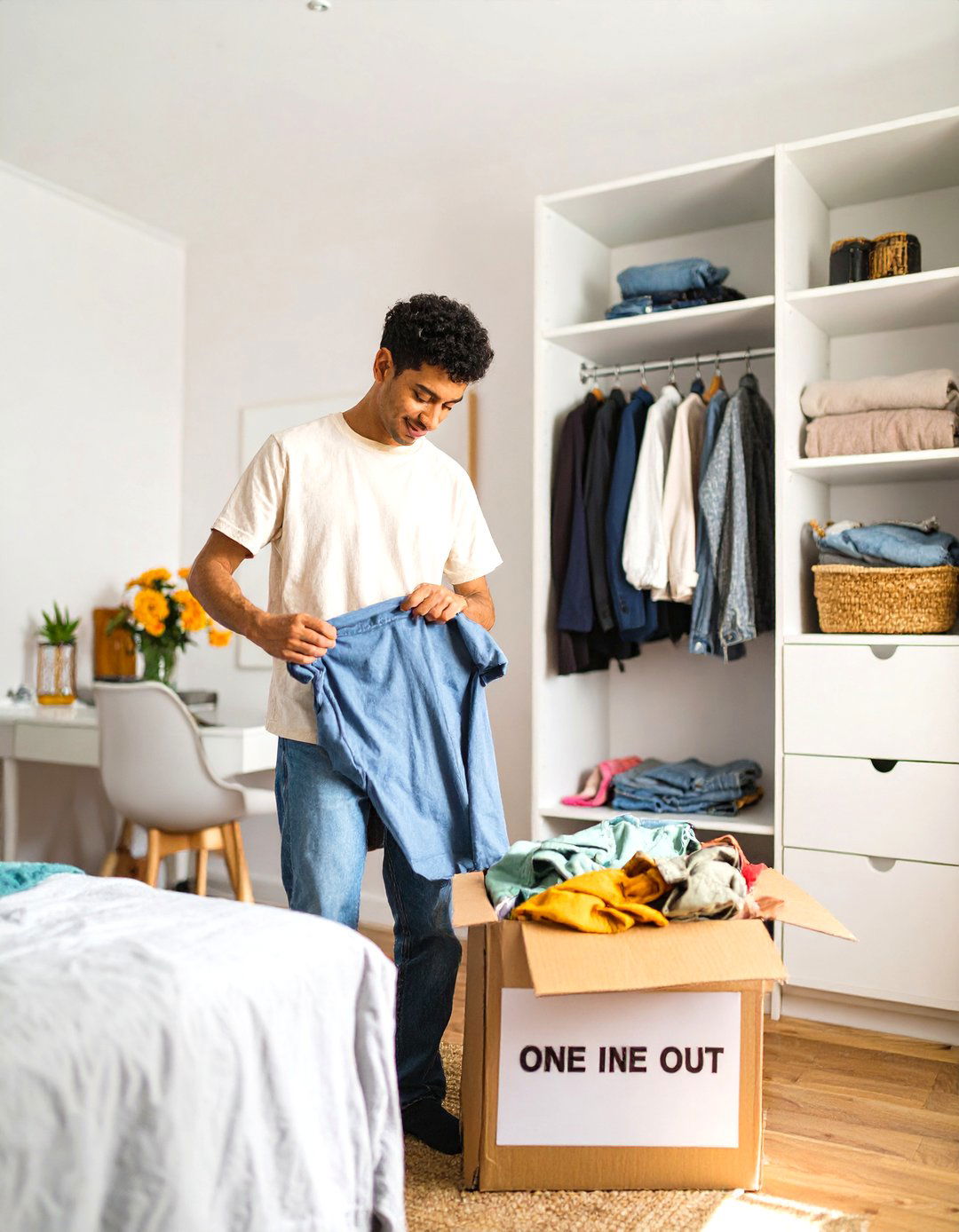 Declutter on a Regular Schedule - 30 small closet ideas for bedroom