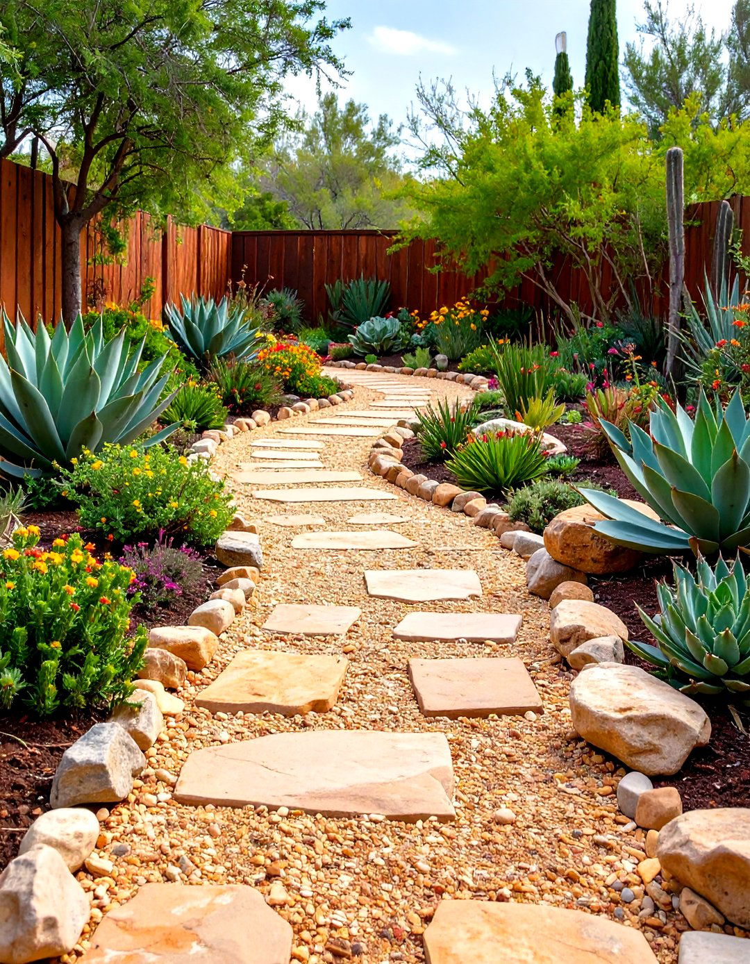 Decomposed Granite Garden Walkway - 30 garden walkway ideas