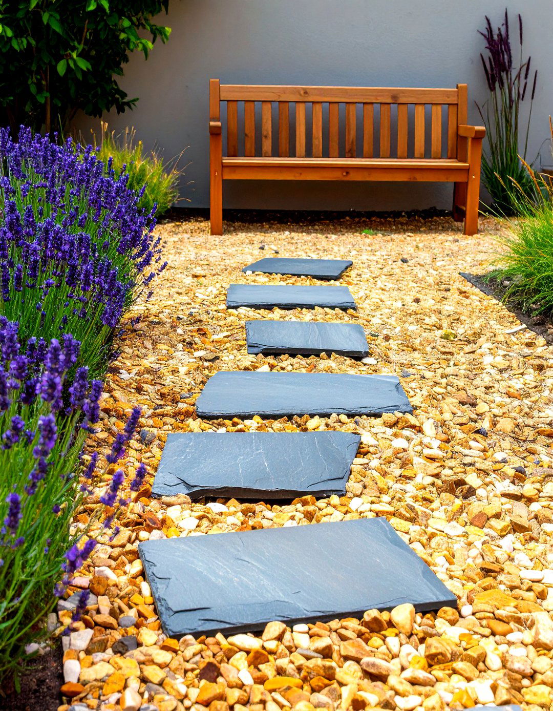 Decomposed Granite Patio Surface - 30 stone patio ideas on a budget