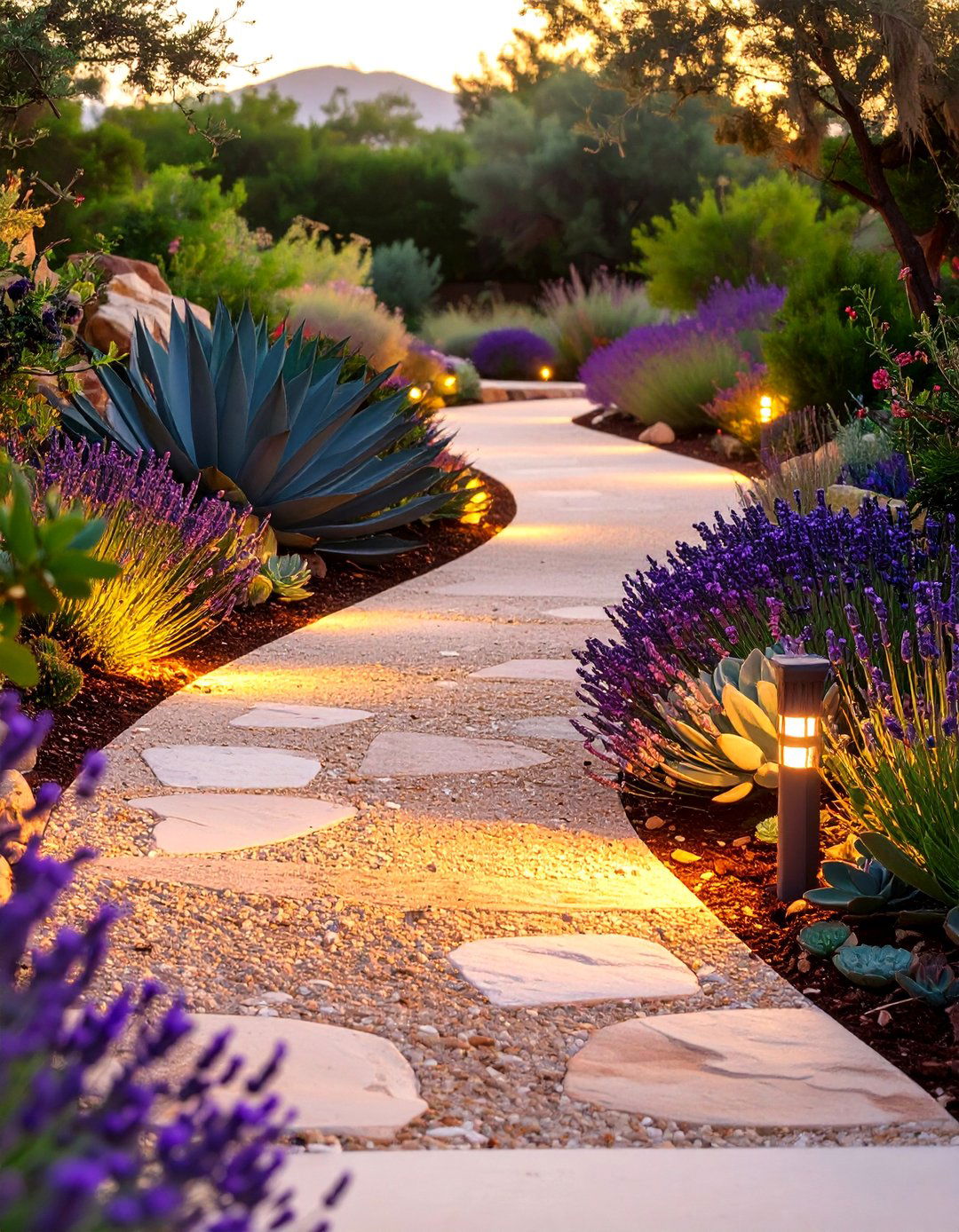 Decomposed Granite Walkway - 30 backyard pathway ideas
