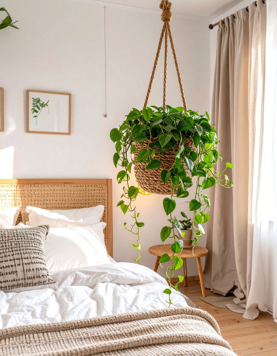 Decorating with Plants in a Small Bedroom - 30 small bedroom decor ideas
