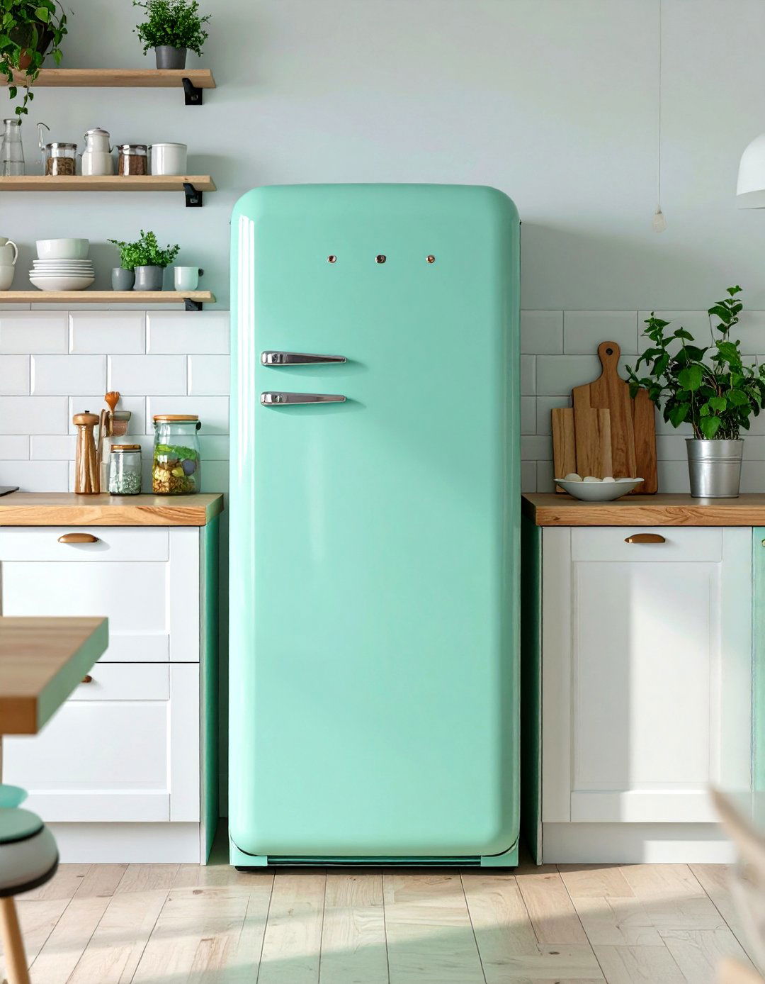 Decorating with Retro Kitchen Appliances - 30 vintage interior design ideas