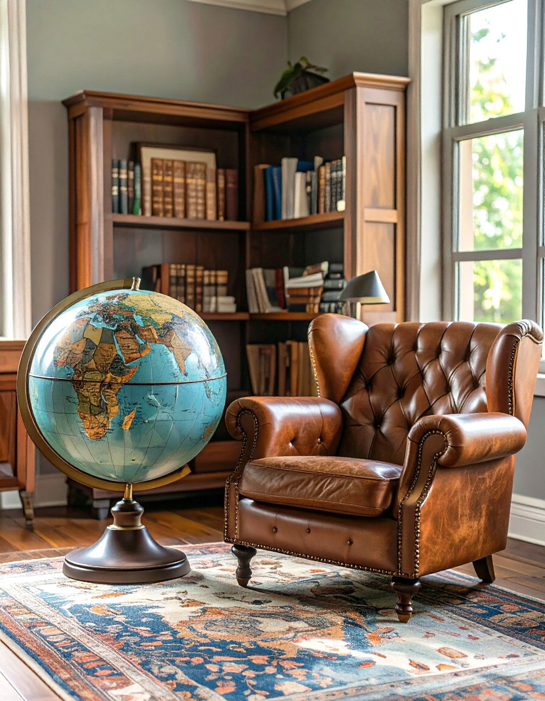 Decorating with Vintage Globes - 30 vintage interior design ideas