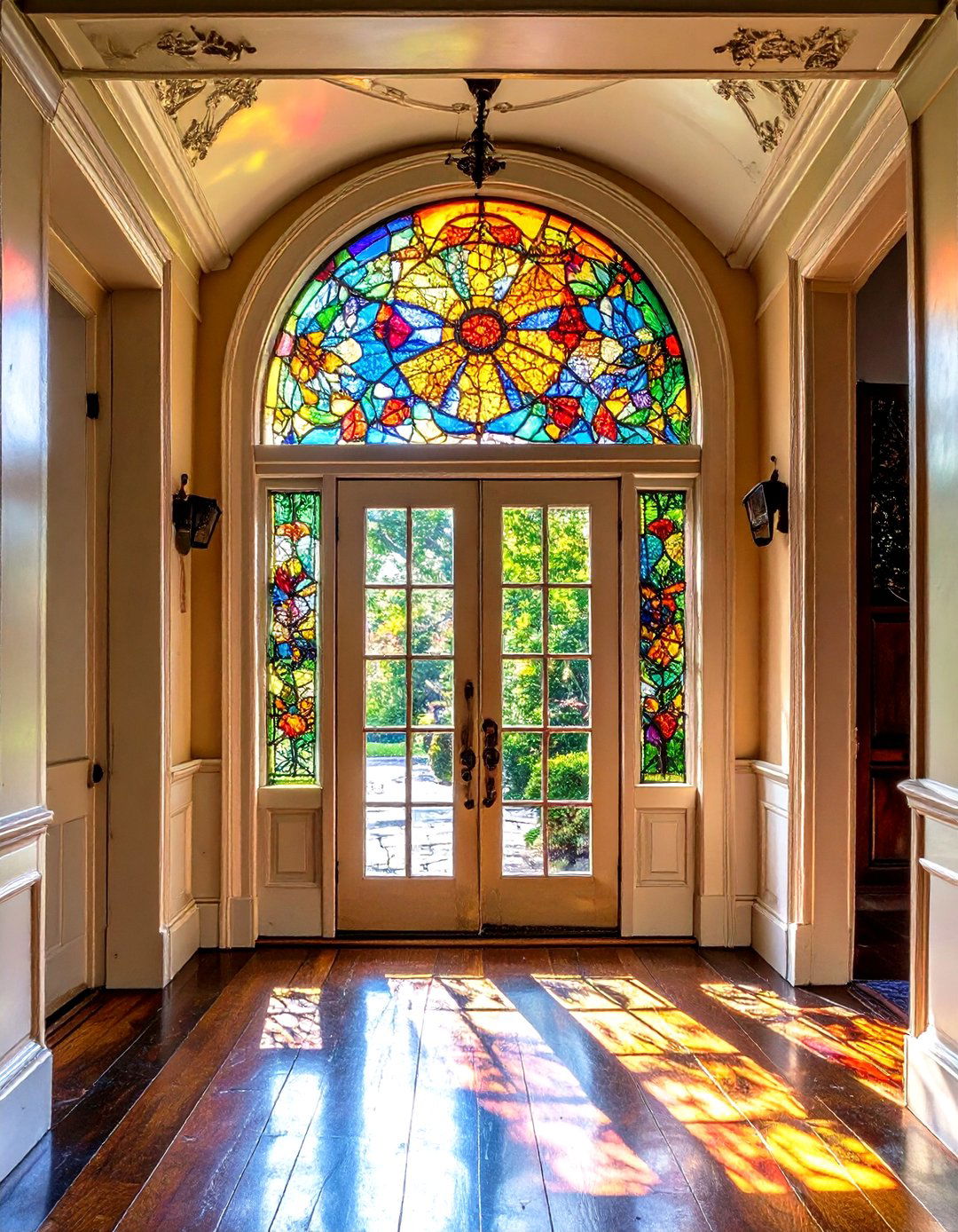 Decorative Stained Glass Accents - 30 victorian interior design ideas