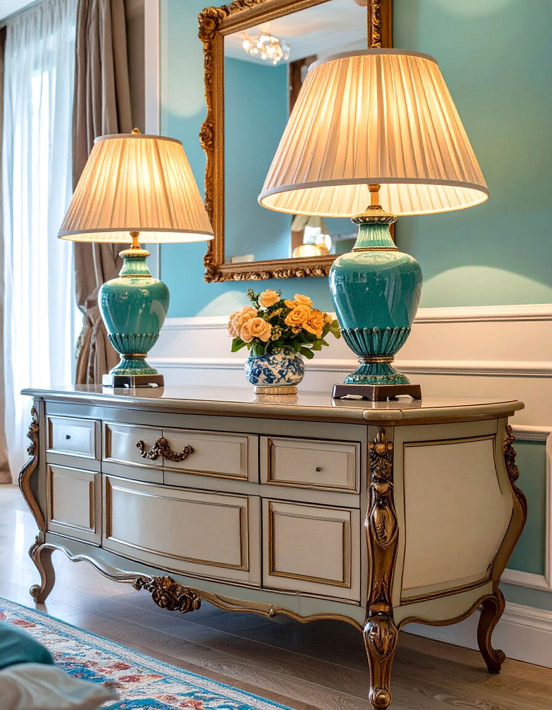 Decorative Table and Floor Lamps - 30 traditional home design ideas