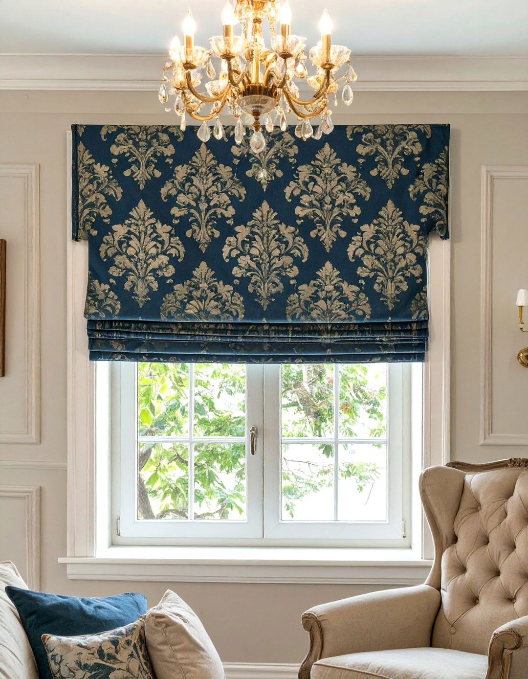 Decorative Valances to Frame Windows - 30 window treatment ideas for living room