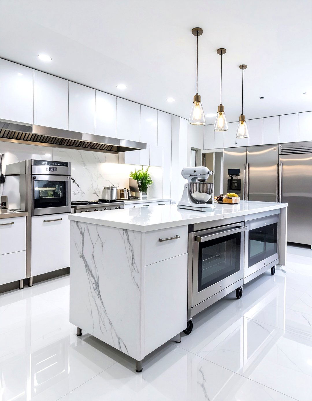 Dedicated Pastry and Baking Area - 30 restaurant kitchen design ideas