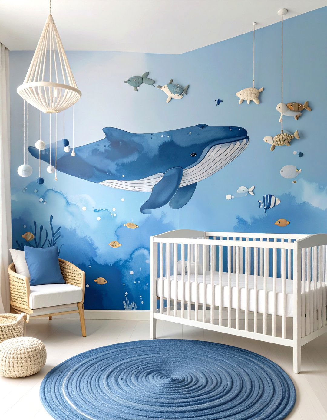 Deep Blue Sea Nursery - 30 boys nursery ideas