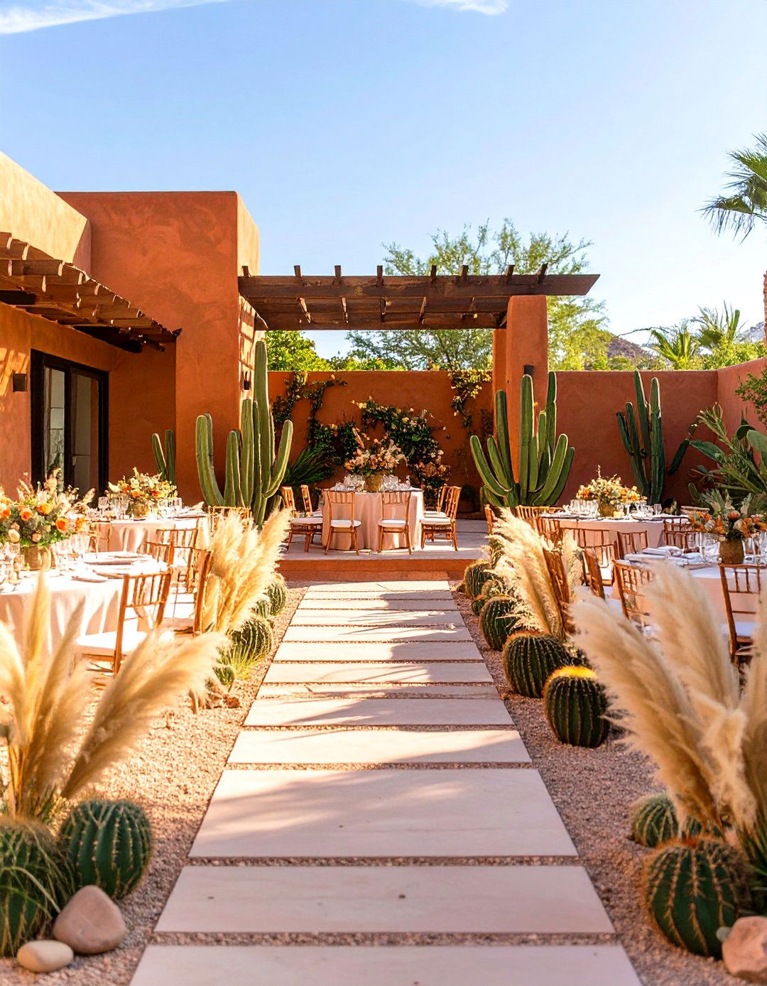 Desert Chic Backyard Wedding - 30 backyard wedding ideas