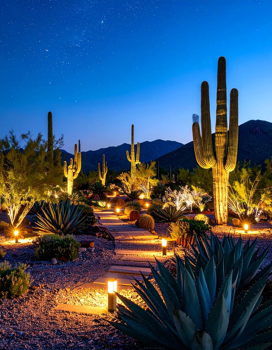 30 Modern Landscape Lighting Design Ideas for Nights - We Love Home Blog