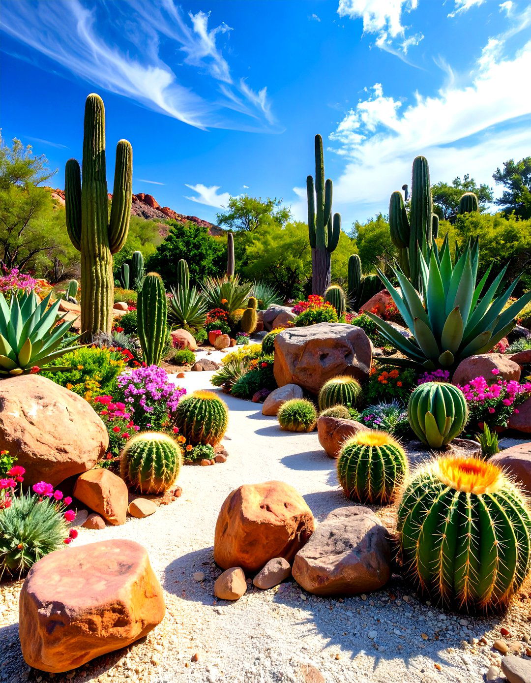 Desert Landscape Rock Garden - 30 rock garden designs