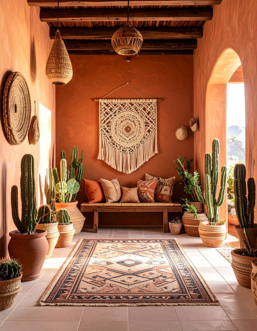 Desert Modern Foyer - 30 entrance foyer design ideas