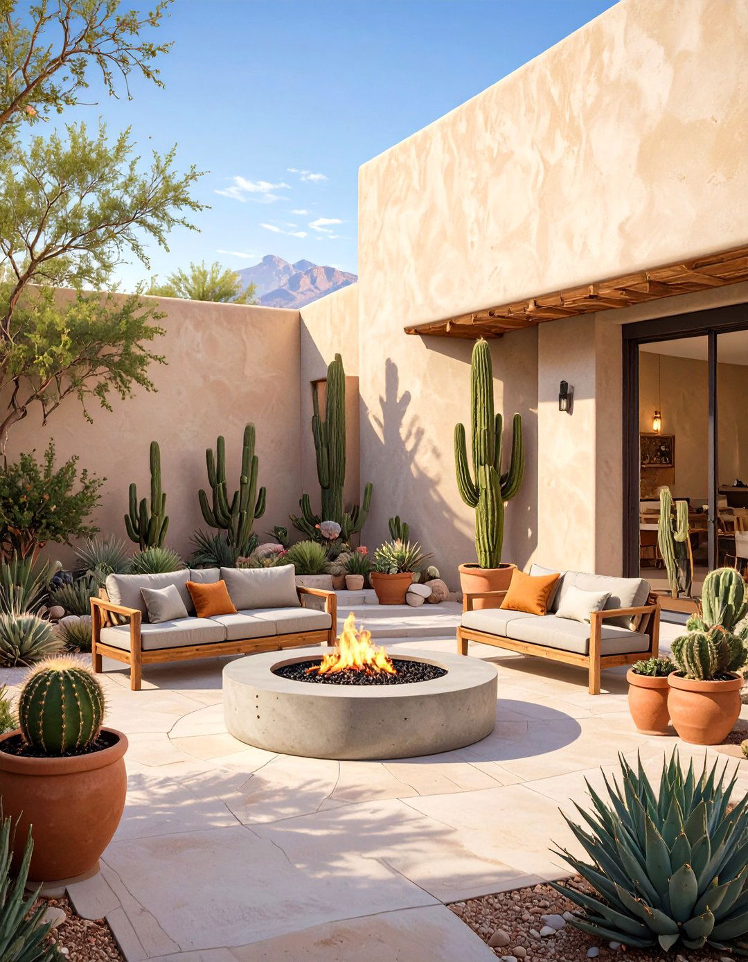 Desert Modern Minimalist Patio - 30 minimalist home design ideas