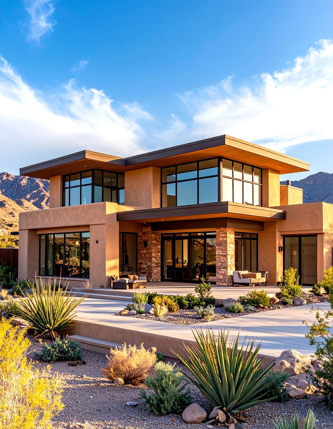 Desert Modernism House Exterior - 30 exterior house design ideas