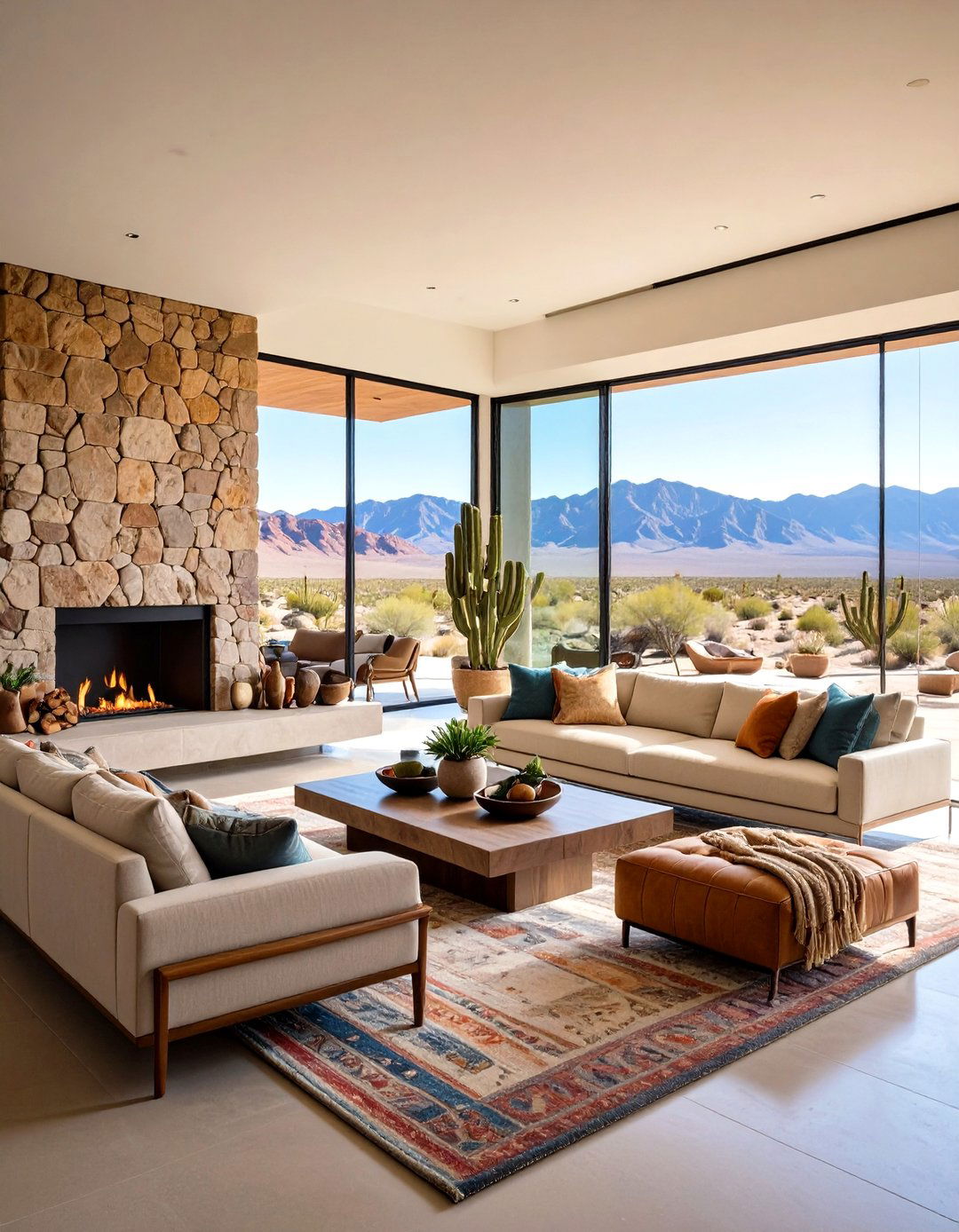 Desert Modernism Living Room - 30 home decor ideas for living room