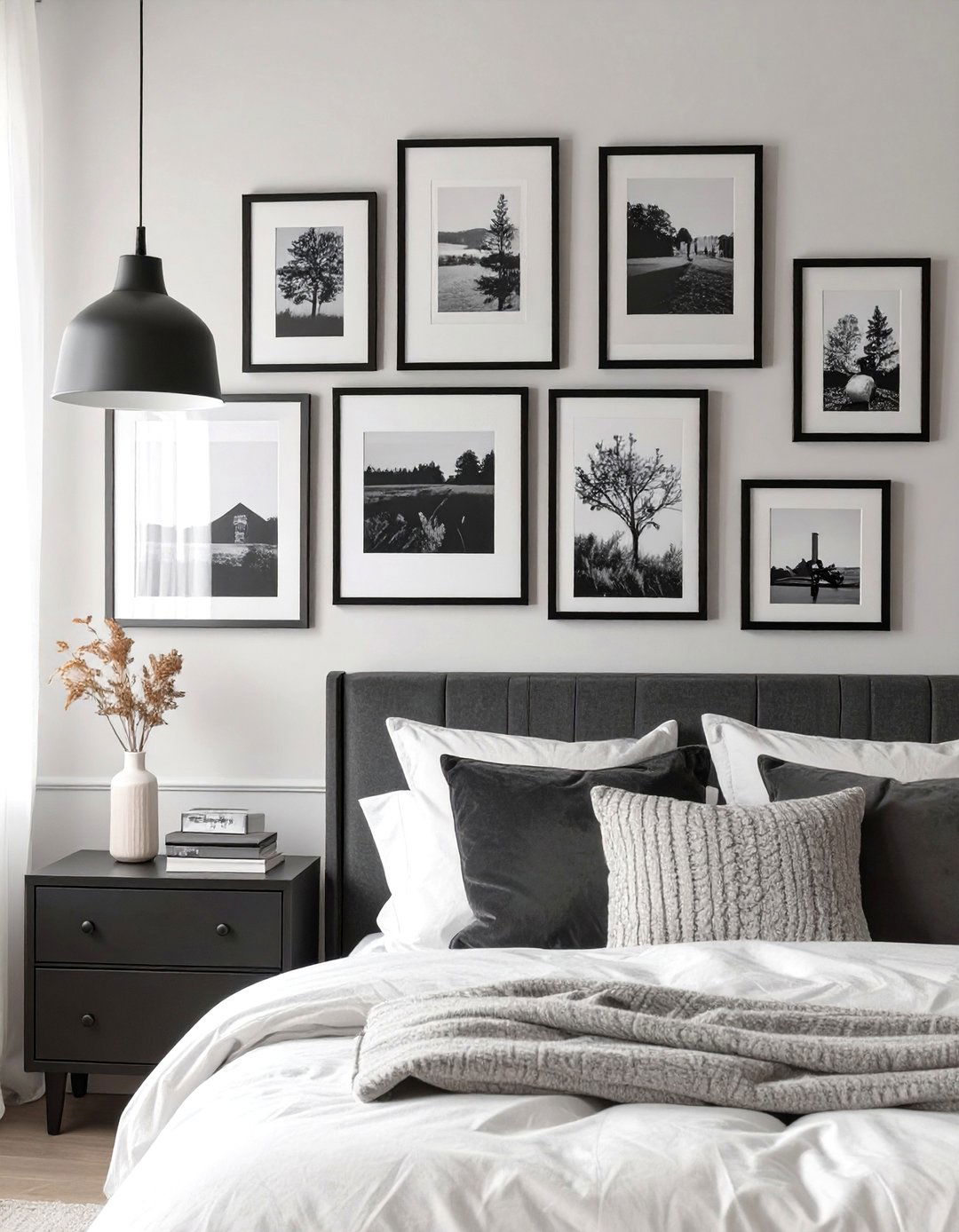 Design a Personal Gallery Wall - 30 simple bedroom decorating ideas