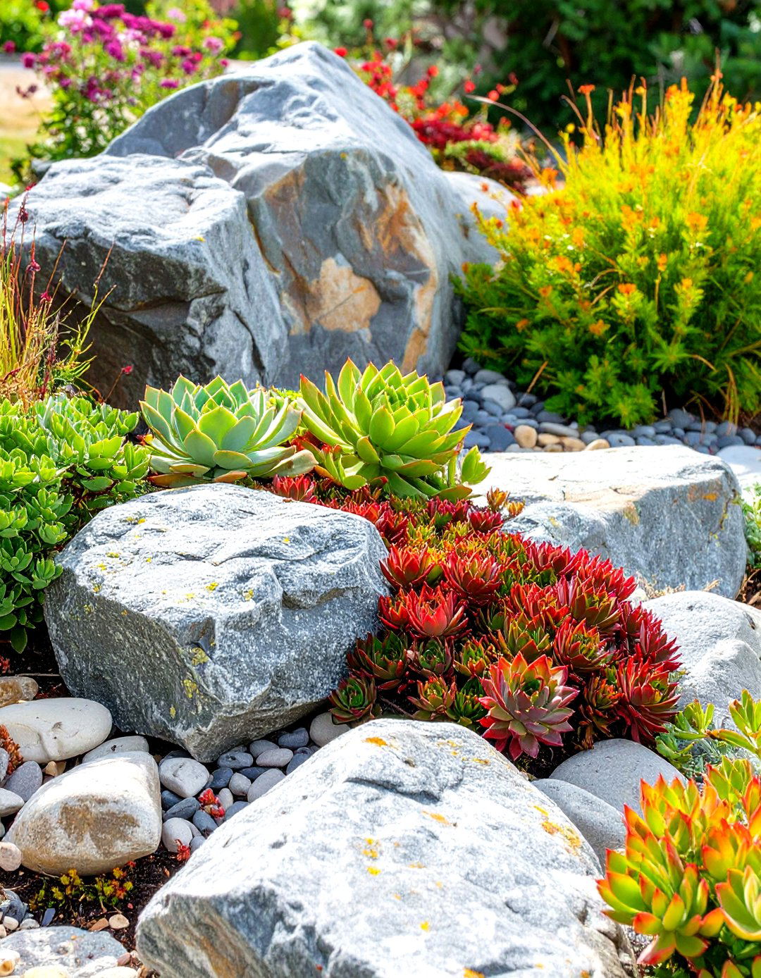 Design a Simple Rock Garden - 30 simple landscaping ideas