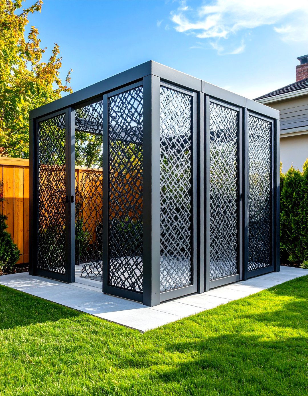 Designing an Outdoor Room with Screens - 30 privacy landscaping ideas