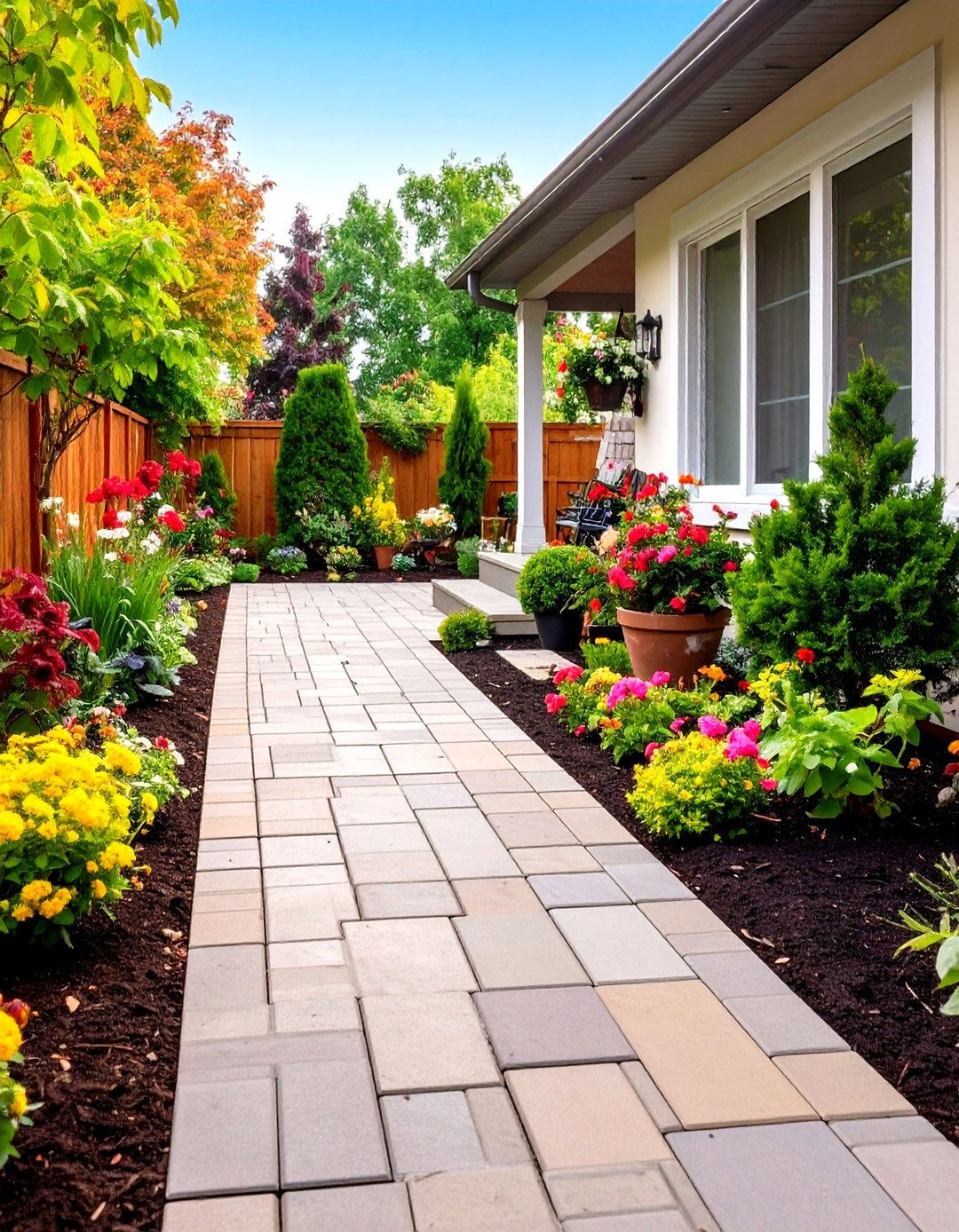 Diagonal Paver Layout for Small Spaces - 30 diy cheap patio paver ideas