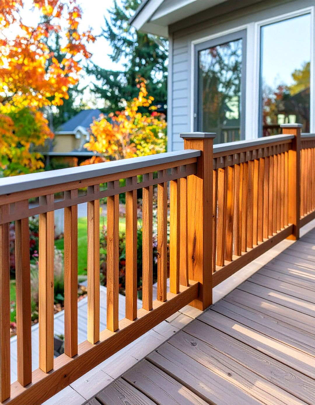 Diagonal Cross Railing 30 Cheap Deck Railing Ideas for a Budget-Friendly Upgrade - We Love ...