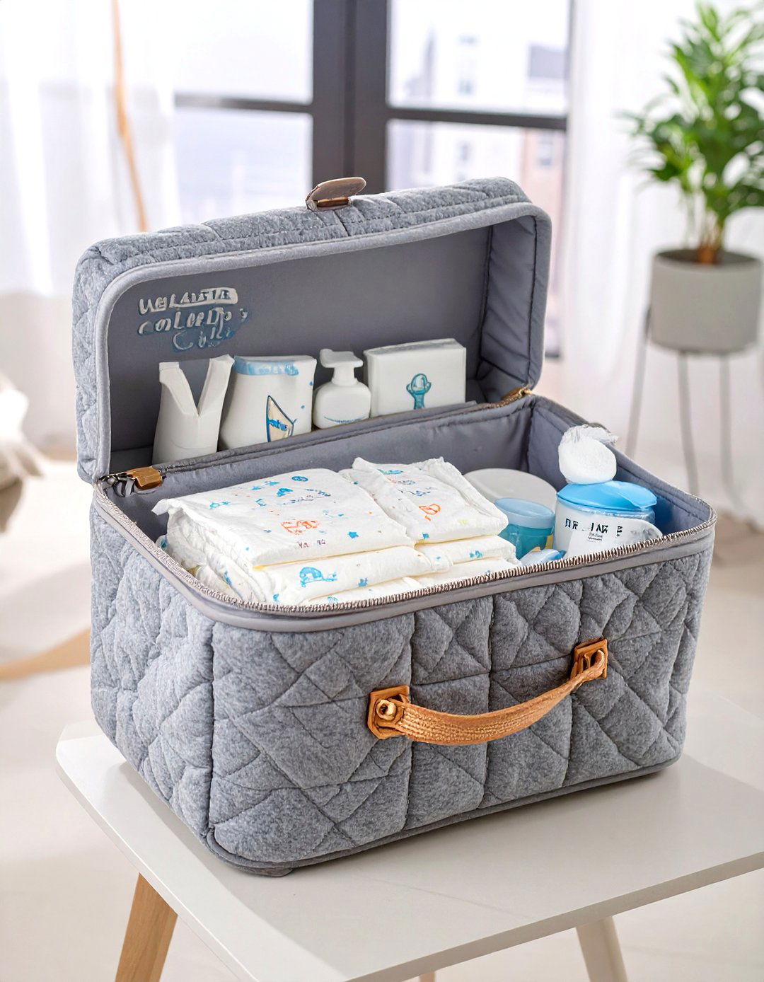 Diaper Duty Essentials Kit - 30 baby shower basket ideas