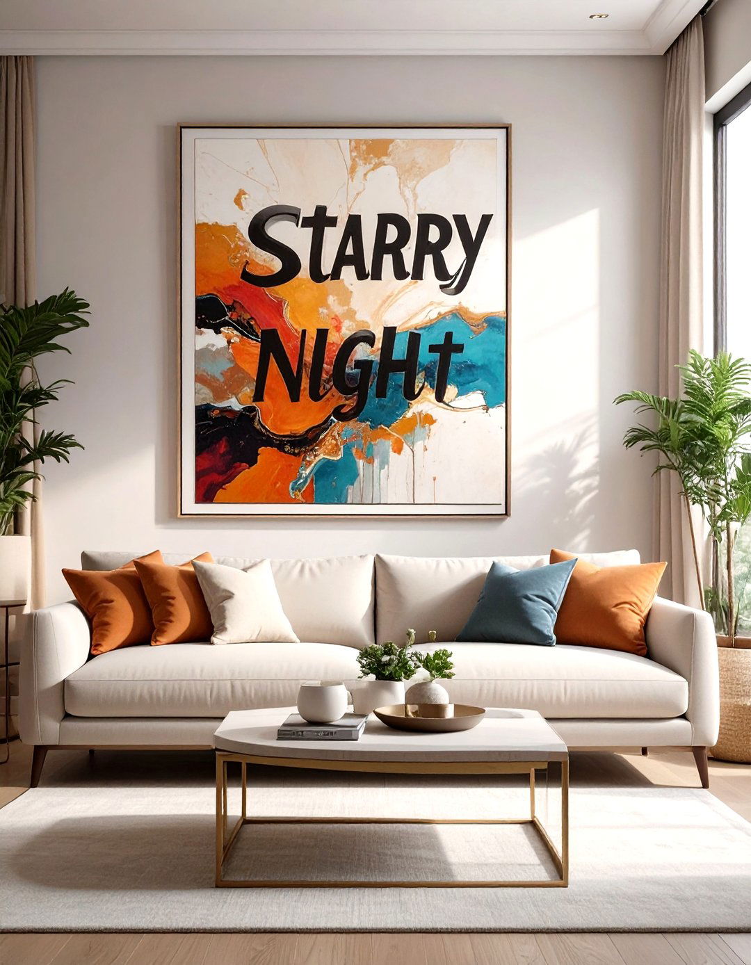 Digital Art Display Frame - 30 wall decoration ideas for living room