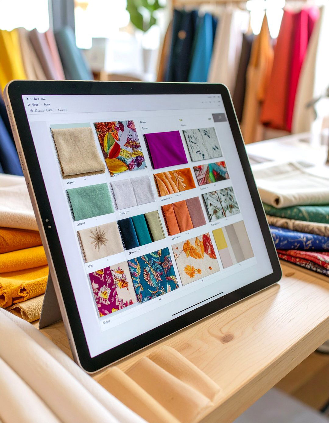 Digital Fabric and Textile Libraries - 30 interior design tools ideas