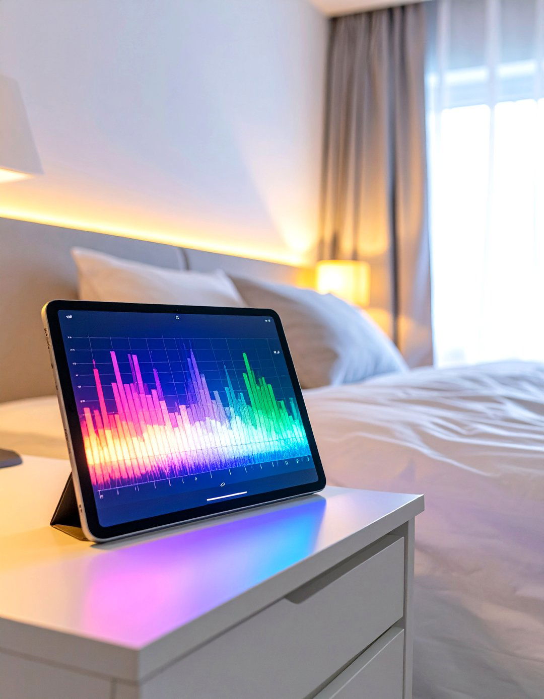 Digital Music Visualizer Display - 30 spotify bedroom trend