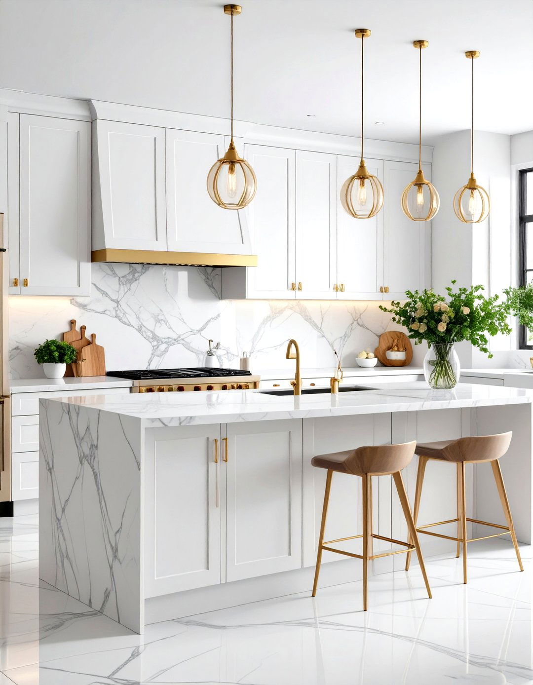 Digital Print Porcelain Tiles - 30 kitchen backsplash ideas 2025