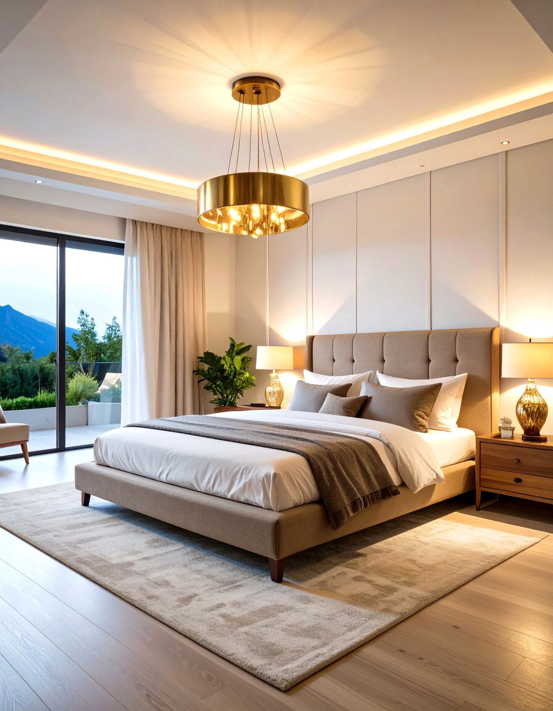 Dimmable Bedroom Lighting - 30 relaxing bedroom ideas
