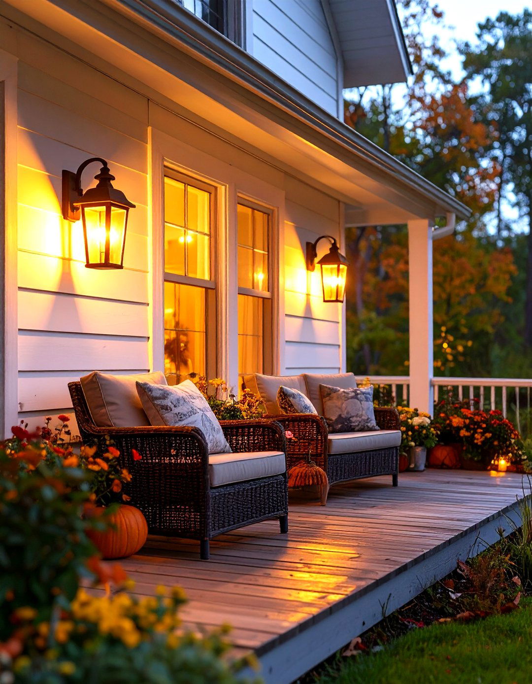 Dimmable Porch Lighting System - 30 porch lighting ideas