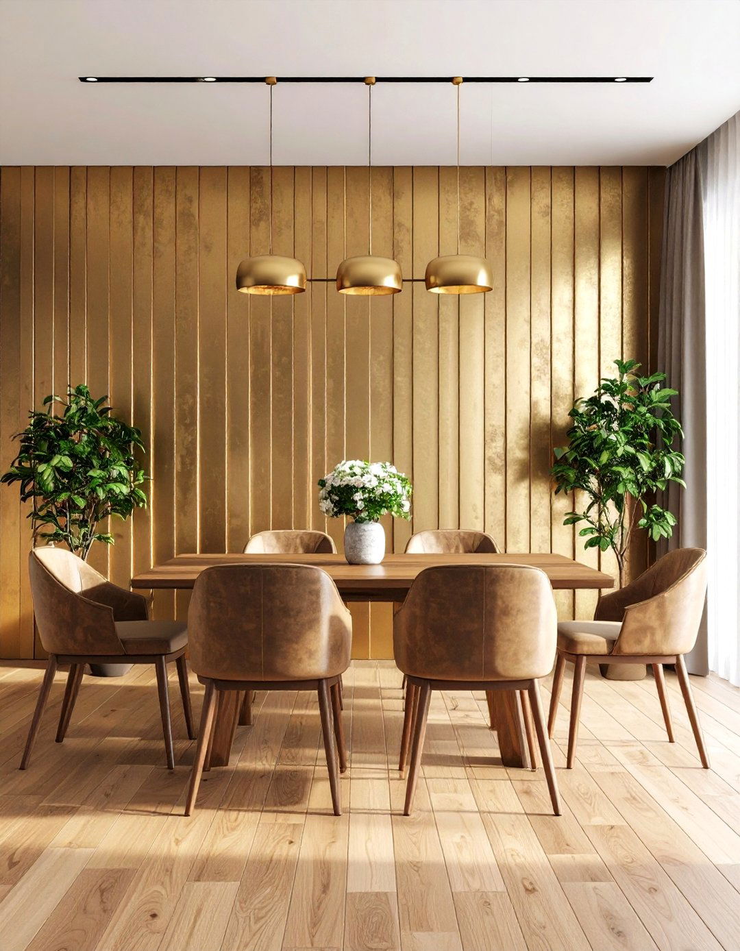 Dining Room Metal Accent Wall - 30 ai accent wall design ideas