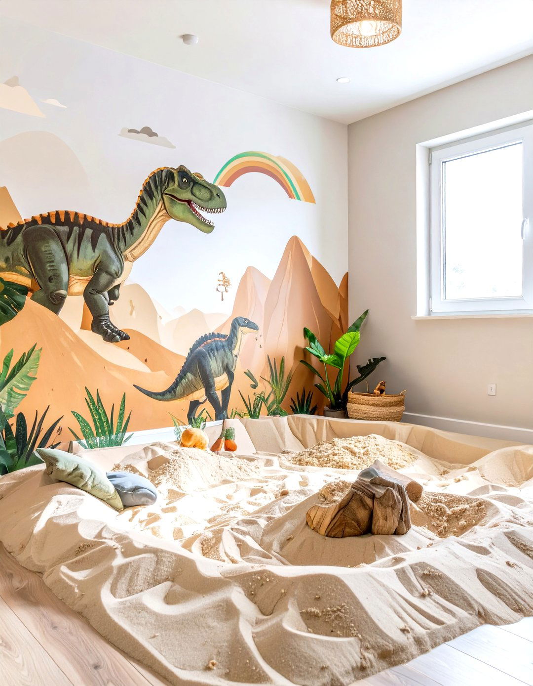 Dinosaur Discovery Site Game Room - 30 game room ideas for kids