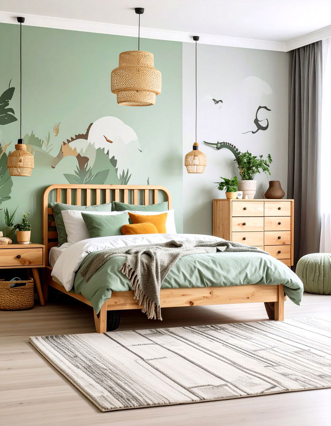 Dinosaur Expedition Bedroom - 30 5 year old boy bedroom ideas