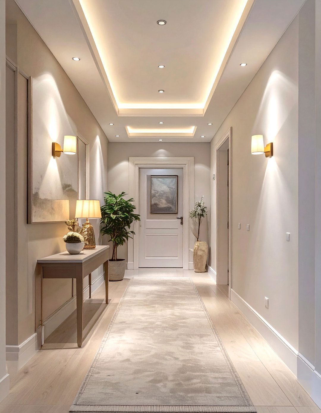 Directional Track Lighting - 30 small entryway lighting ideas