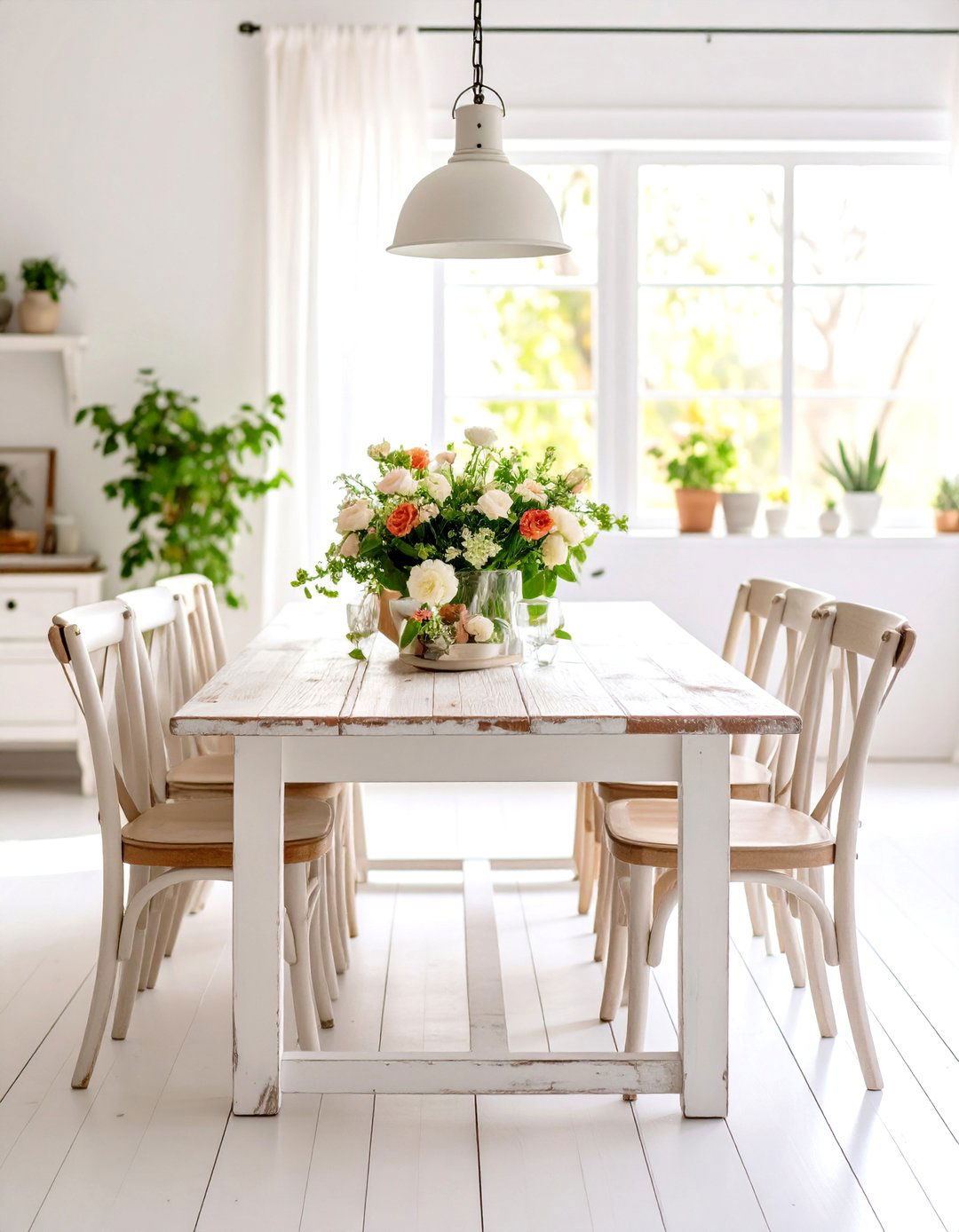 Distressed Wood Furniture - 30 rustic interior design ideas