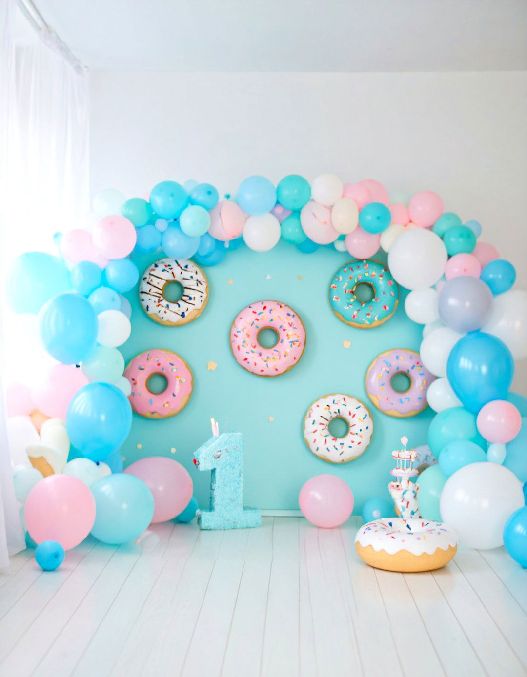 Donut Themed Donut Grow Up Baby Shower Decor - 30 baby shower decor ideas