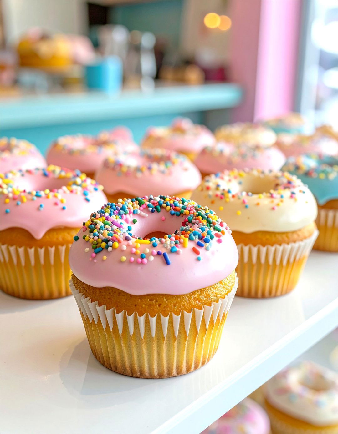 Donut Themed Donut You Know Cupcakes - 30 baby shower cupcake ideas