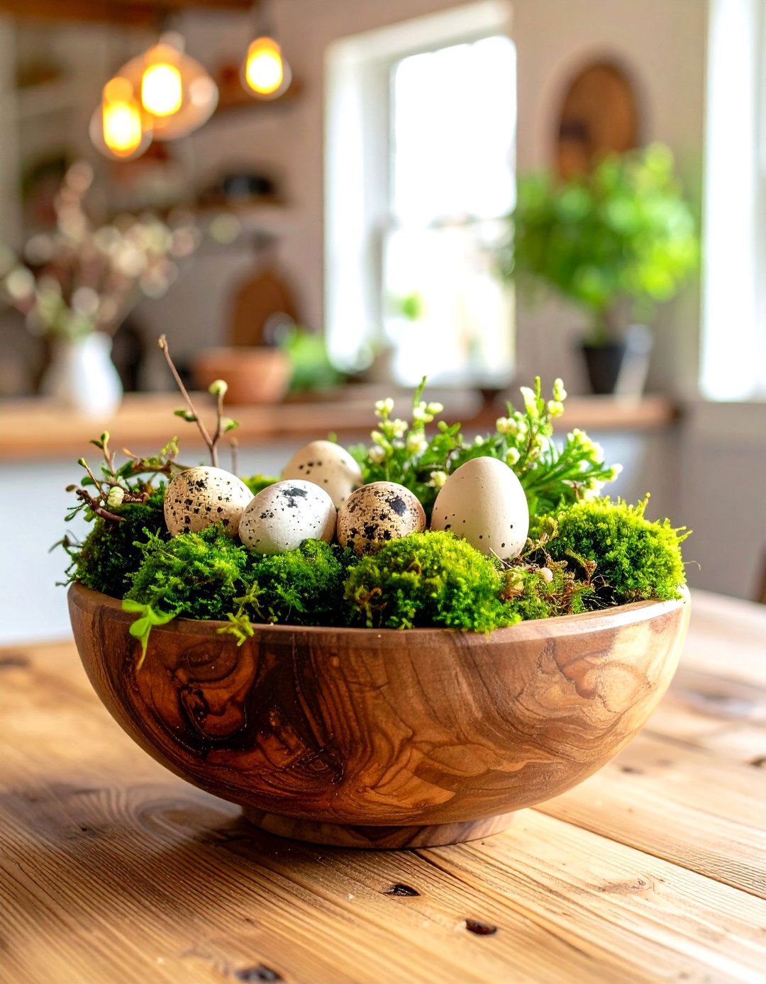 Dough Bowl Kitchen Table Centerpiece - 30 kitchen table decor ideas