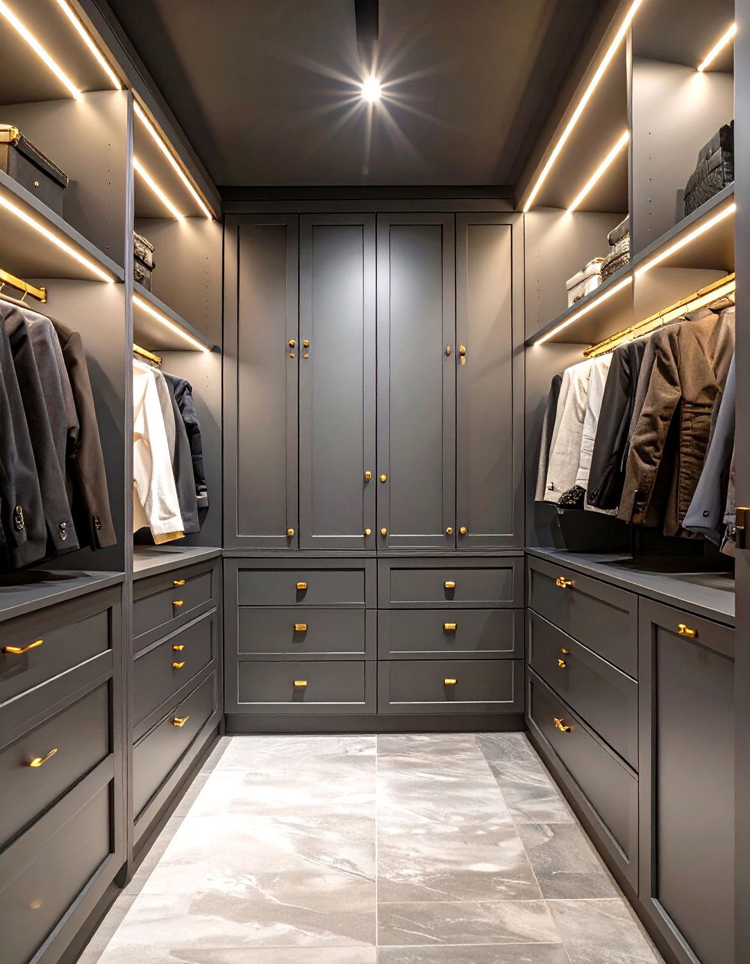 Dramatic Dark and Moody Closet - 30 design a closet online free ideas