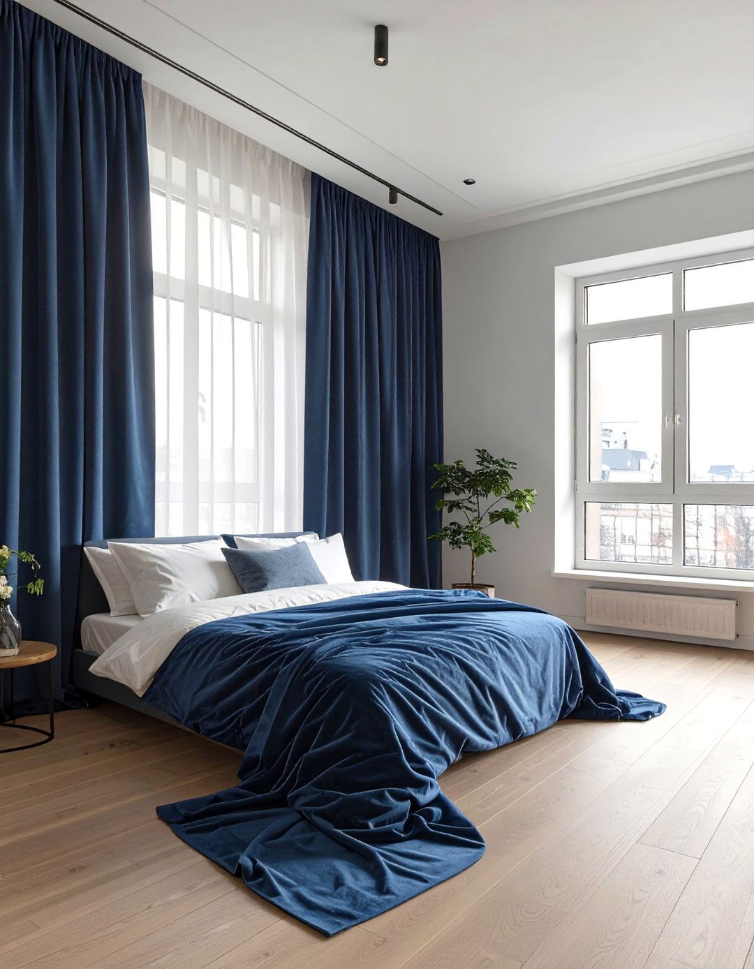 Dramatic Floor to Ceiling Curtains - 30 what is maximalist interior design ideas