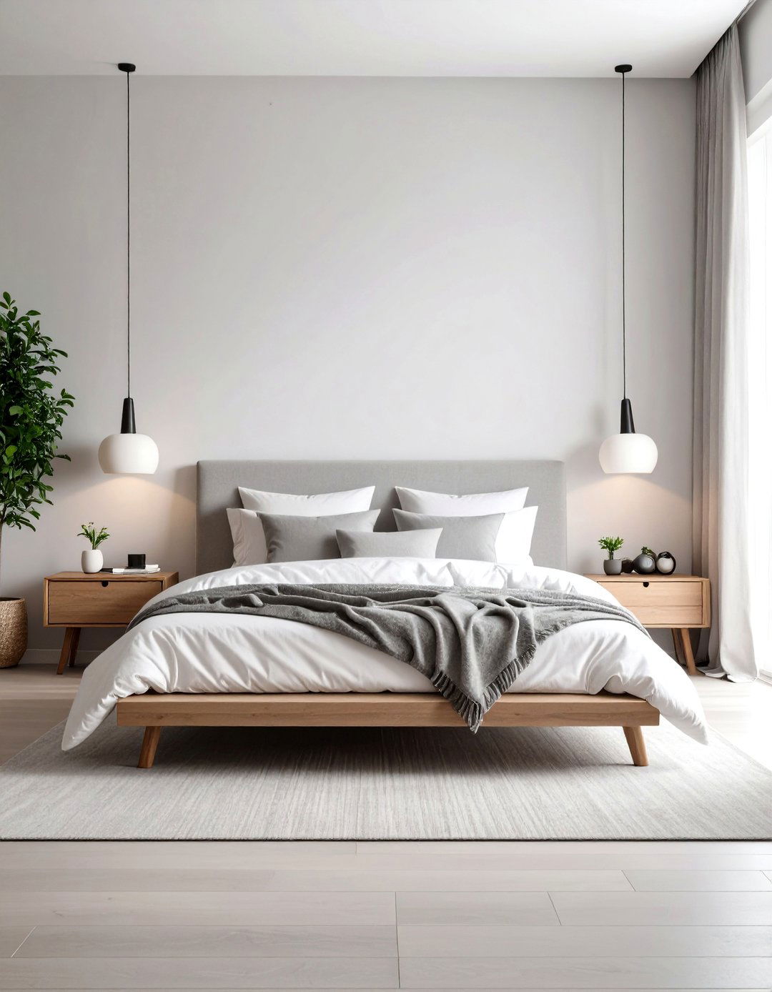 Drift of Mist A Minimalist and Serene Bedroom - 30 2025 paint color trends sherwin williams