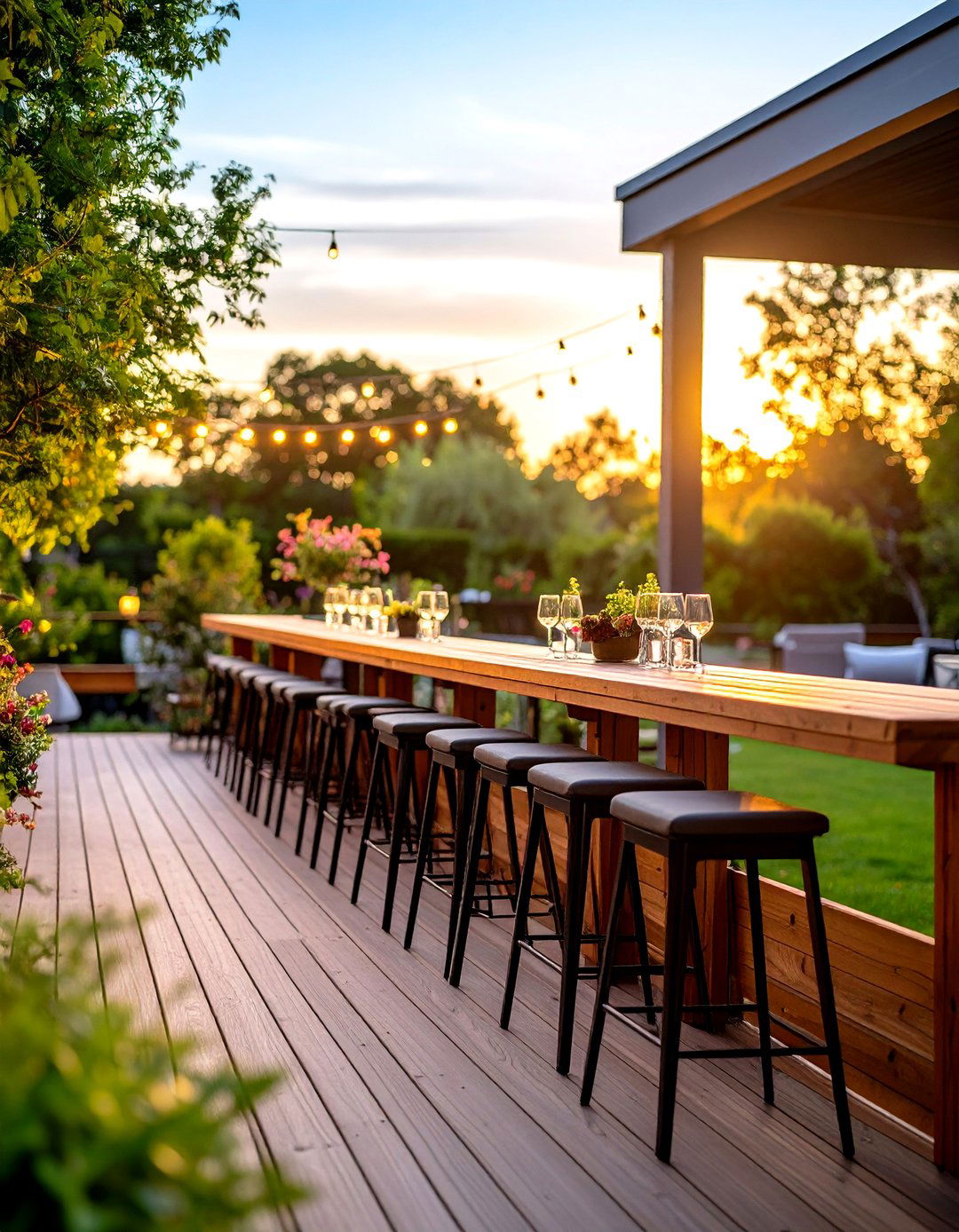 Drink Railing 30 Deck Railings Ideas to Transform Your Outdoor Space - We Love Home Blog