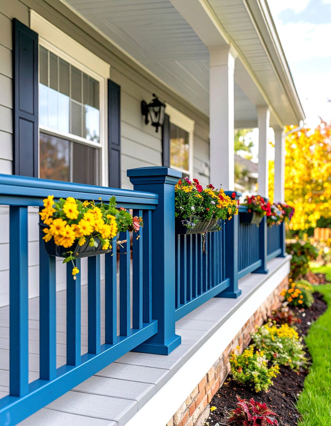 Drink Rail Porch Railing - 30 front porch porch railing ideas