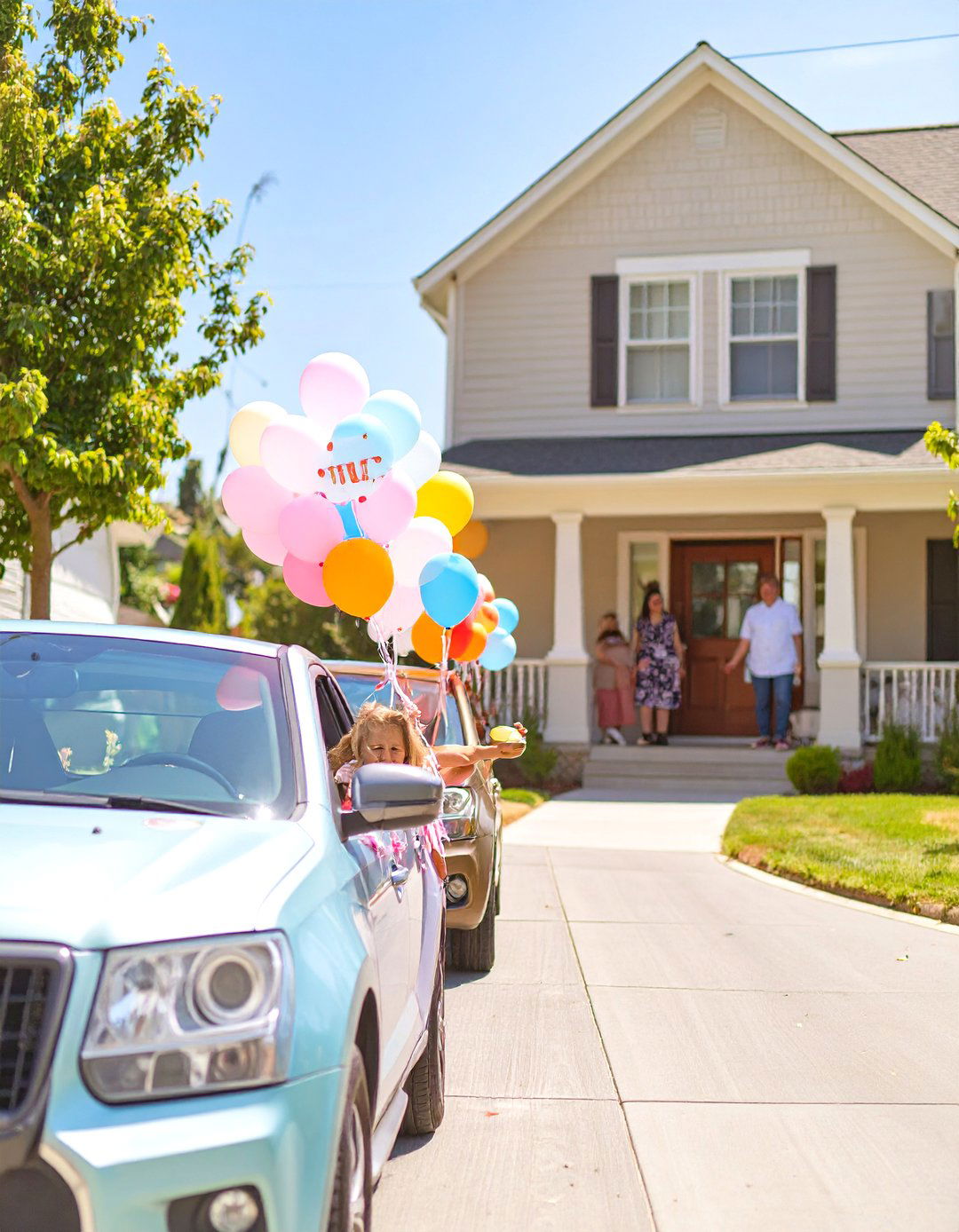 Drive By Baby Shower Parade - 30 virtual baby shower ideas
