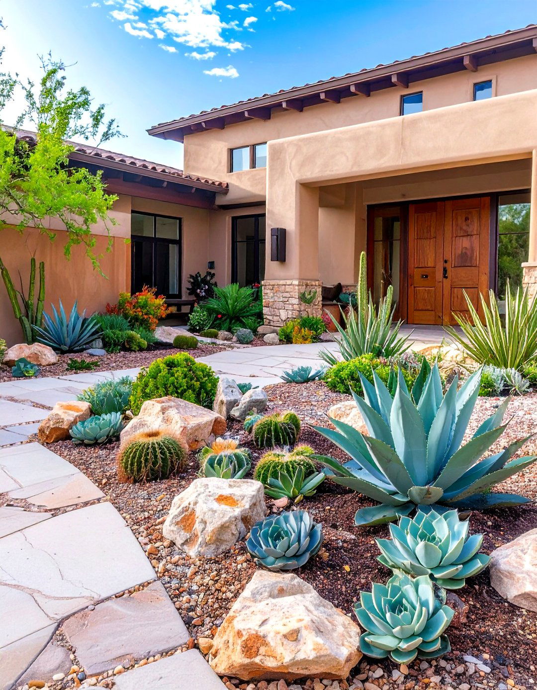 Drought Tolerant Desert Landscaping - 30 landscape ideas for front of house