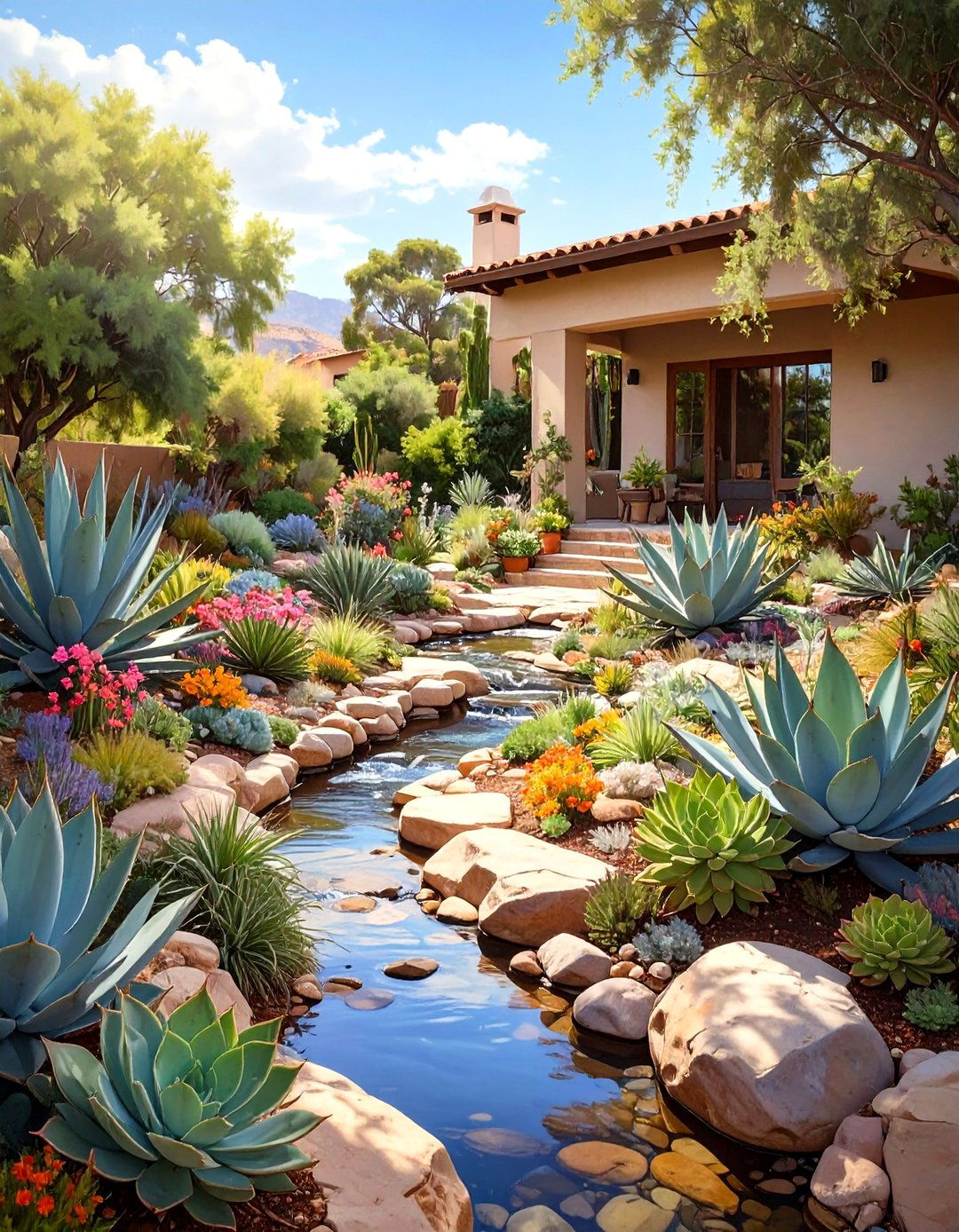 Drought Tolerant Xeriscape Landscape Plan - 30 virtual landscape design ideas