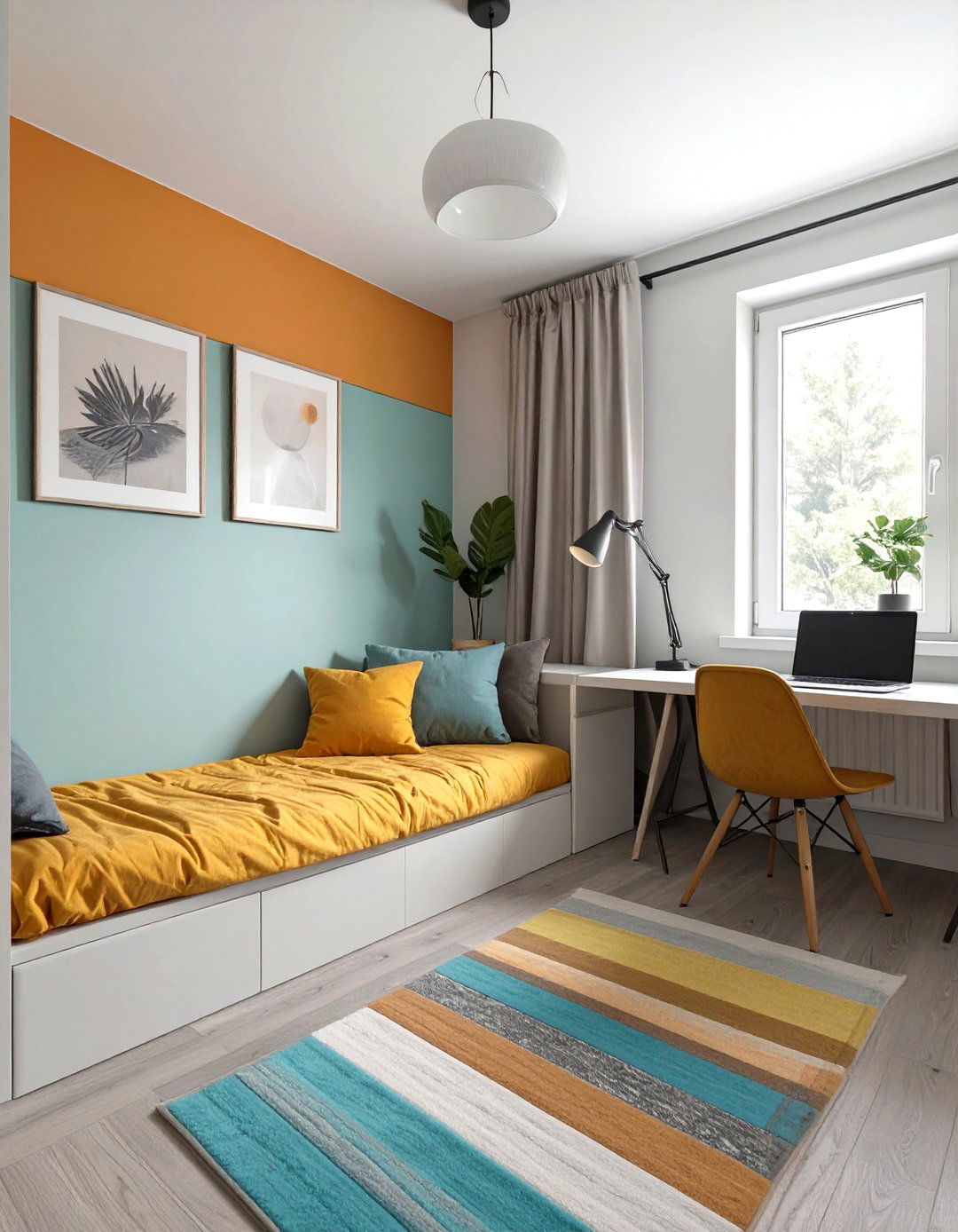 Dual Purpose Home Office and Guest Room - 30 spare bedroom ideas