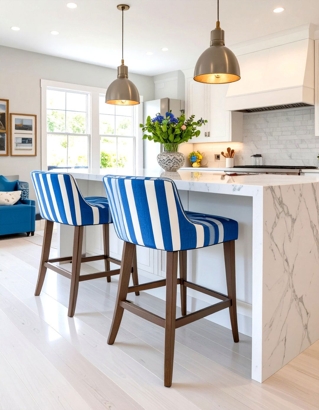 Durable Performance Fabrics - 30 timeless kitchen design ideas